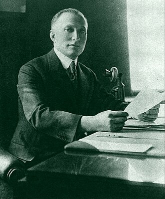 Portrait of Adolph Zukor